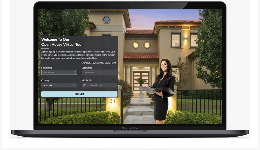 World First Online Open House Helps Drive Real Estate Property Sales