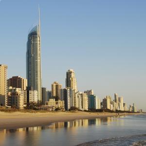 Aussie holiday accommodation bone dry