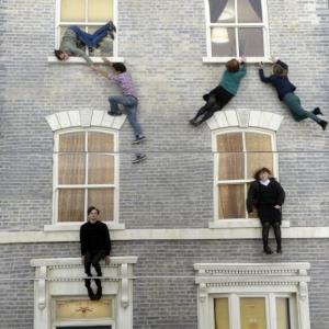 FRIDAY FUNNIES: Mirroring a terrace