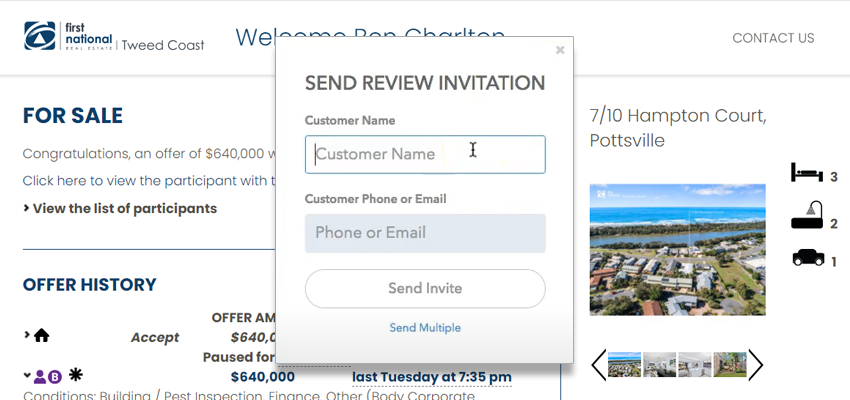 podium mb review integration