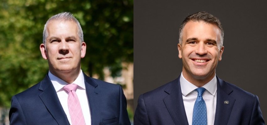 Barry Money and Peter Malinauskas