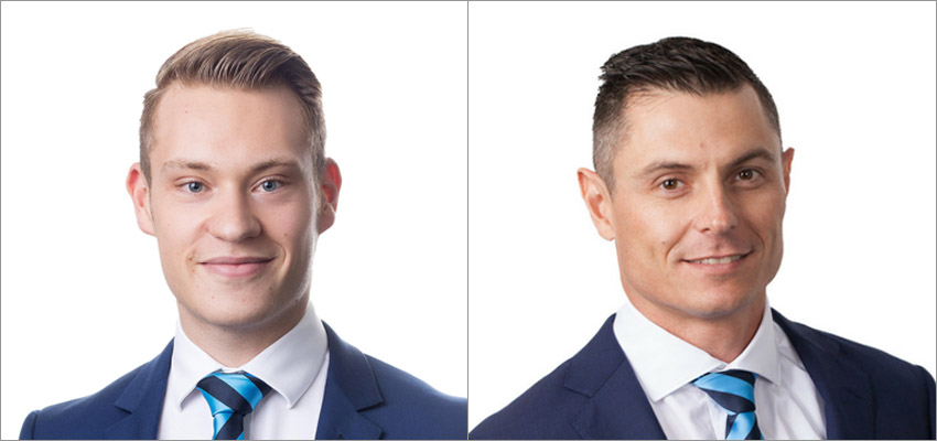 Christian Hamilton and Sam Hinshelwood