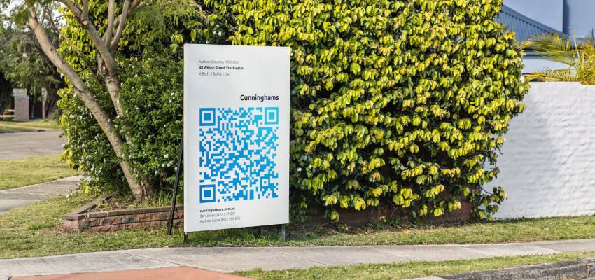 QR codes Cunningham