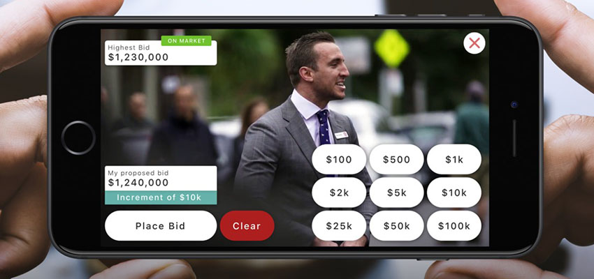 Gavl real-time auction app