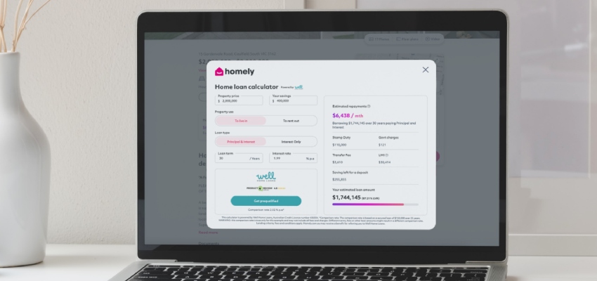 Homely borrowing calculator