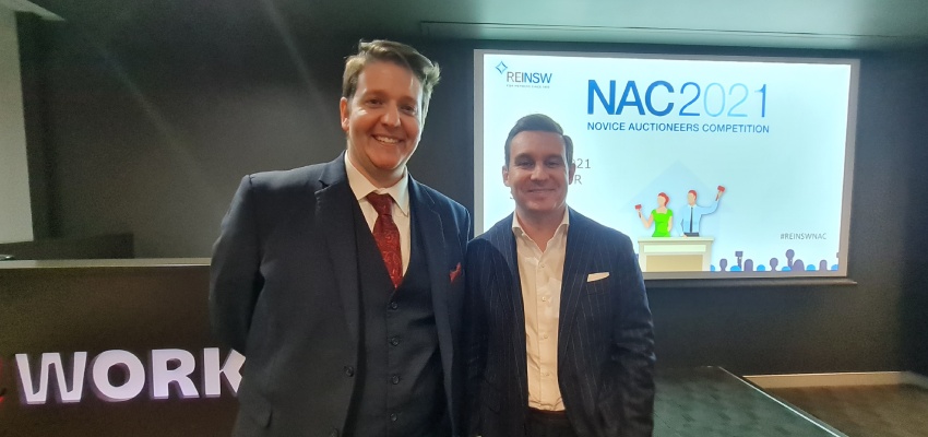 Former voice-over artist bags Novice Auctioneer title