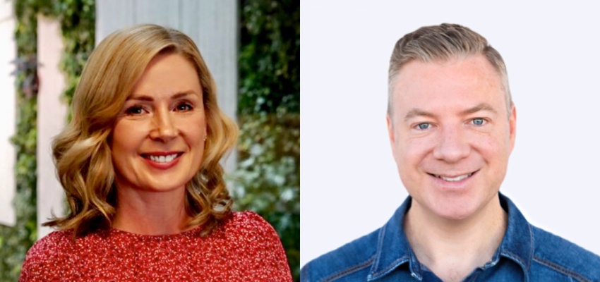 Lisa Dowie and Rich Joffe