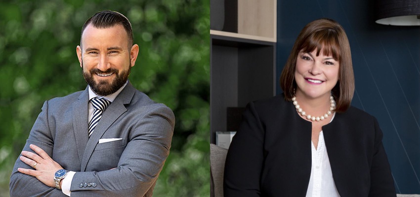 Mark Diamond and Stephanie Hearne