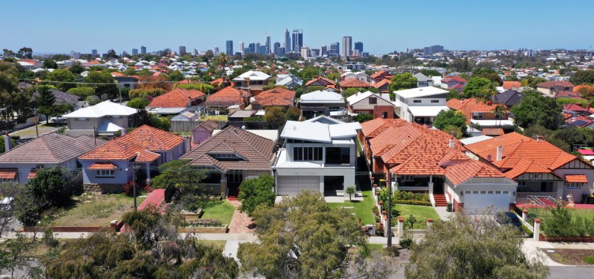 Perth suburbs landscape reb