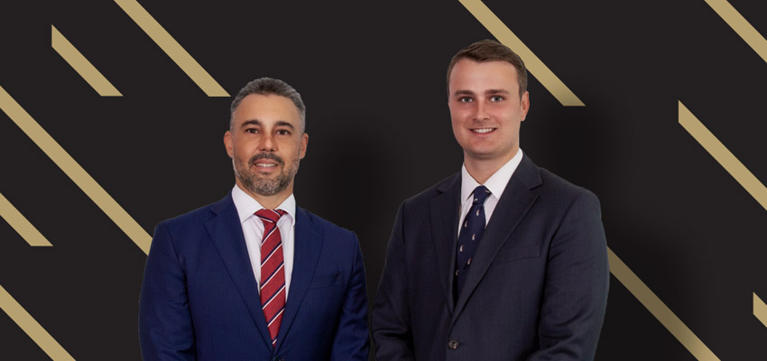Peter Trikamji and Jack Barrett
