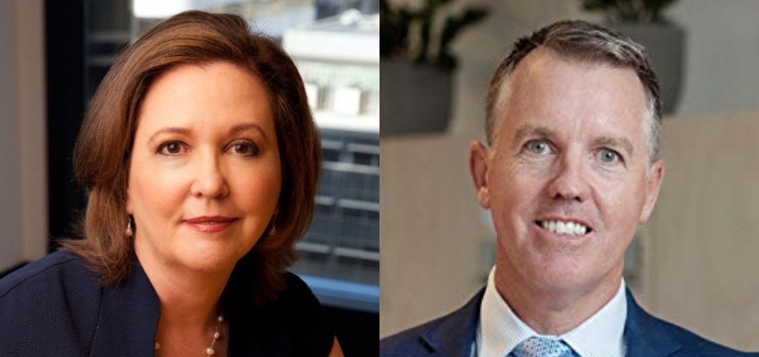 Susan Mitchell and Sam Boer