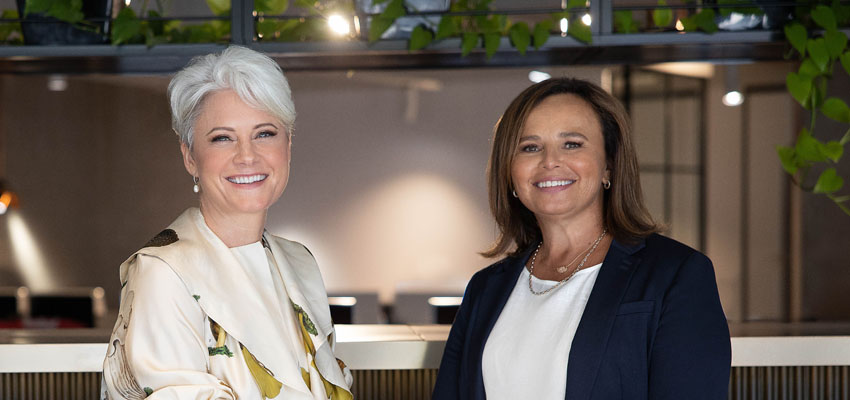 Vanessa Coles and Helene Adams