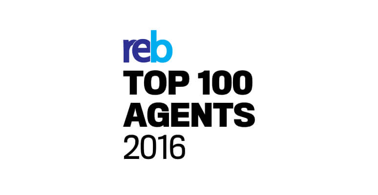 reb top 100 agents 2016