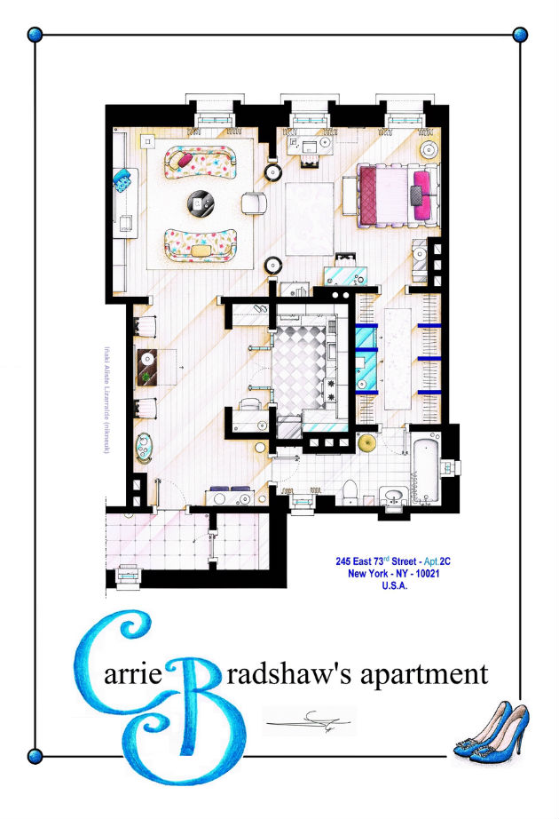 Carrie Bradshaw house