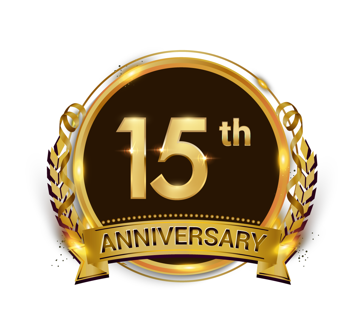 REB Awards 15th anniversary badge